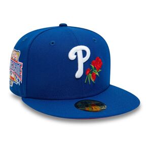 newera Philadelphia Phillies MLB Blues Blue 59FIFTY Fitted Cap - Blue - Size: 7 3/4 - male
