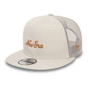 newera New Era New World Stone 9FIFTY Adjustable Cap - Cream - Size: S-M - male