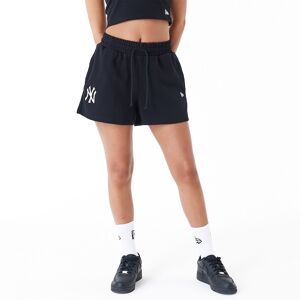 newera New York Yankees Womens MLB Lifestyle Black Shorts - Black - Size: 2xl - female