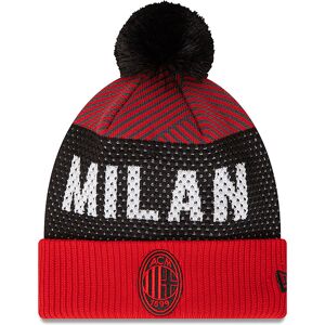 newera AC Milan Engineered Red Cuff Knit Beanie Hat - Red - Size: Osfm - male