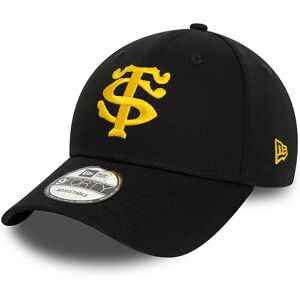 newera Stade Toulousain Gold Black Cotton 9FORTY Adjustable Cap - Black - Size: Osfm - male