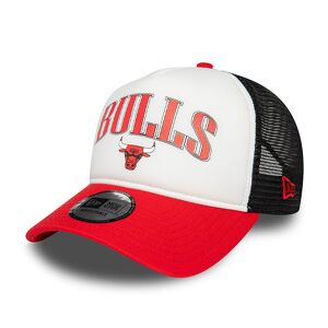 newera Chicago Bulls NBA Retro Red E-Frame Trucker Cap - Red - Size: Osfm - male