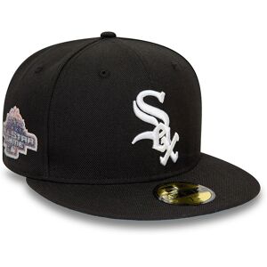 newera Chicago White Sox MLB Icy Patch Black 59FIFTY Fitted Cap - Black - Size: 7 - male