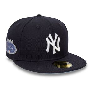 newera New York Yankees MLB Icy Patch Navy 59FIFTY Fitted Cap - Blue - Size: 6 7/8 - male