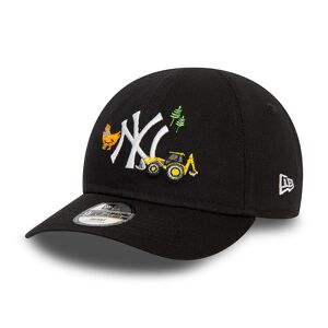 newera New York Yankees Infant Icon Black 9FORTY Adjustable Cap - Black - Size: Infant - unisex