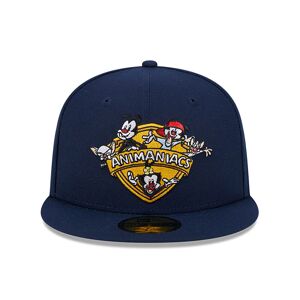 warnerbros Warner Brothers Animaniacs Dark Blue 59FIFTY Fitted Cap - Blue - Size: 6 7/8 - male