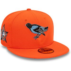 newera Baltimore Orioles Chirps Me Up Orange 59FIFTY Fitted Cap - Orange - Size: 7 - male