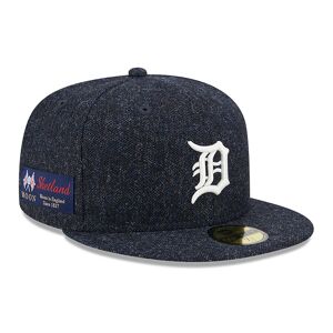 newera Detroit Tigers Moon Navy 59FIFTY Fitted Cap - Blue - Size: 7 1/8 - male