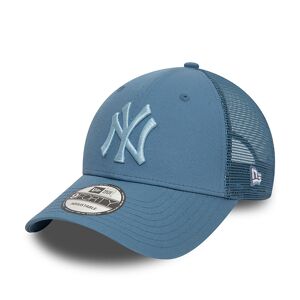newera New York Yankees Home Field Blue 9FORTY Trucker Cap - Blue - Size: Osfm - male