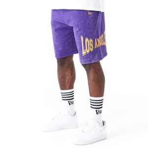 newera LA Lakers NBA Washed Purple Shorts - Purple - Size: S - male