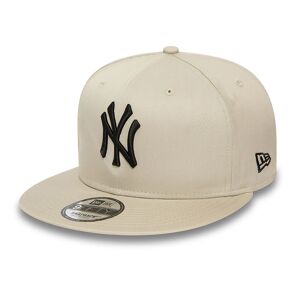 newera New York Yankees League Essential Light Beige 9FIFTY Snapback Cap - Brown - Size: S-M - male