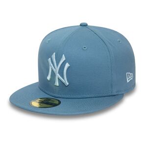 newera New York Yankees League Essential Blue 59FIFTY Fitted Cap - Blue - Size: 7 1/4 - male