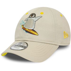 newera New Era Toddler Surfer Penguin Light Beige 9FORTY Adjustable Cap - Brown - Size: Toddler - unisex