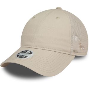 newera New Era Womens Light Beige 9TWENTY Trucker Cap - Brown - Size: Osfm - female