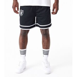 newera Las Vegas Raiders NFL Colour Block Black Shorts - Black - Size: L - male