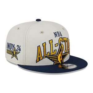 newera NBA All Star Game 2024 Chrome White 9FIFTY Snapback Cap - White - Size: Osfm - male