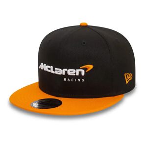 newera McLaren Racing Essentials Black 9FIFTY Snapback Cap - Black - Size: S-M - male
