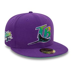 newera Tampa Bay Rays MLB Sunshine Melody Purple 59FIFTY Fitted Cap - Purple - Size: 8 - male