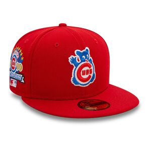 newera Chicago Cubs MLB Hazard Pack Red 59FIFTY Fitted Cap - Red - Size: 7 3/4 - male