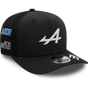 newera Alpine Racing Esteban Ocon Black 9FIFTY Original Fit Snapback Cap - Black - Size: M-L - male