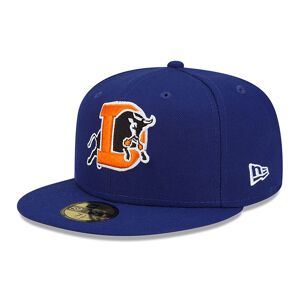 newera Durham Bulls MiLB On Field Dark Blue 59FIFTY Fitted Cap - Blue - Size: 7 7/8 - male