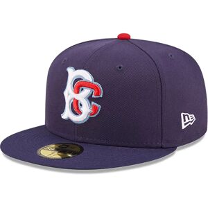 newera Brooklyn Cyclones MiLB On Field Navy 59FIFTY Fitted Cap - Blue - Size: 7 3/4 - male