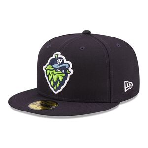 newera Hillsboro Hops MiLB On Field Navy 59FIFTY Fitted Cap - Blue - Size: 7 - male