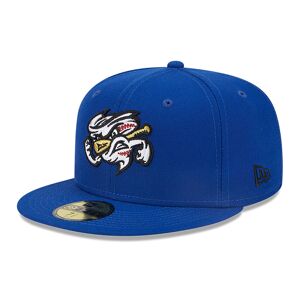 newera Omaha Storm Chasers MiLB On Field Blue 59FIFTY Fitted Cap - Blue - Size: 7 1/2 - male