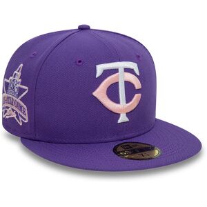 newera Minnesota Twins MLB Purple Success Purple 59FIFTY Fitted Cap - Purple - Size: 7 - male