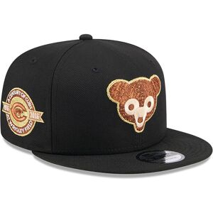 newera Chicago Cubs Animal Fill Black 9FIFTY Snapback Cap - Black - Size: Osfm - male