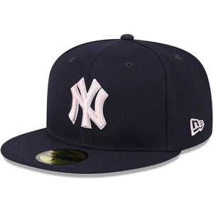 newera New York Yankees MLB Mother's Day 2024 Navy 59FIFTY Fitted Cap - Blue - Size: 7 1/2 - male