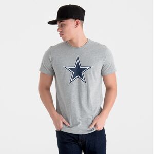 newera Dallas Cowboys Team Logo Grey T-Shirt - Grey - Size: XXS - male