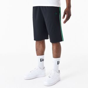 newera New Era Panel Black Shorts - Black - Size: S - male