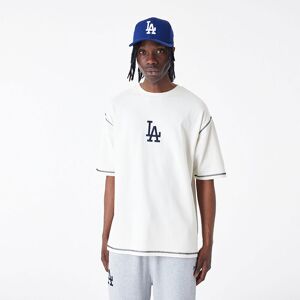 newera LA Dodgers MLB World Series Off White Oversized T-Shirt - White - Size: M - male