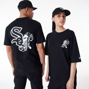 newera Chicago White Sox MLB Food Graphic Black Oversized T-Shirt - Black - Size: L - male