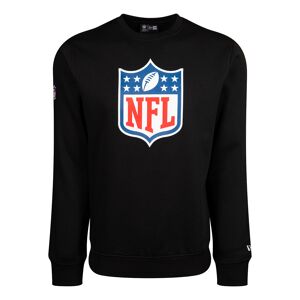 newera NFL Logo Black Crew Neck Sweatshirt - Black - Size: S - male
