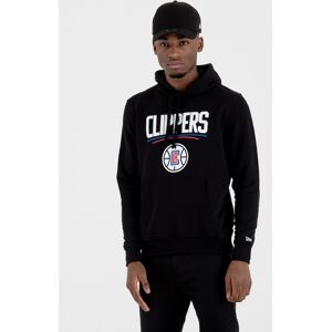 newera LA Clippers Team Logo Black Hoodie - Black - Size: XXS - male