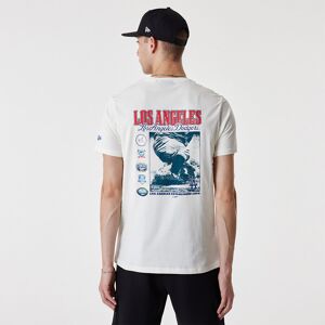newera LA Dodgers MLB Team Graphic White T-Shirt - White - Size: S - male