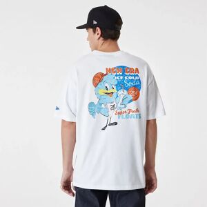 newera New Era Soda Bird White Oversized T-Shirt - White - Size: M - male