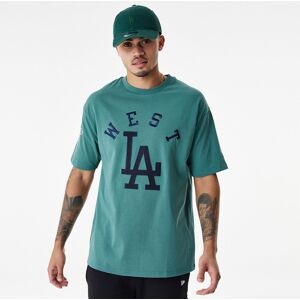 newera LA Dodgers MLB Heritage Teal Oversized T-Shirt - Green - Size: XS - male