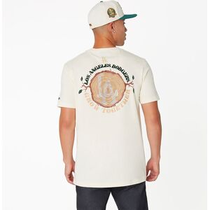 newera LA Dodgers Camp White T-Shirt - White - Size: M - male