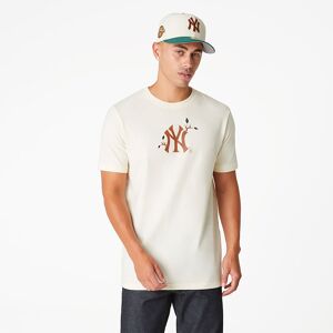 newera New York Yankees Camp White T-Shirt - White - Size: S - male