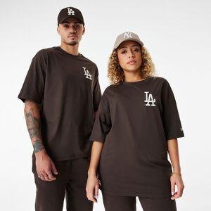 newera LA Dodgers League Essential Brown Oversized T-Shirt - Brown - Size: S - male