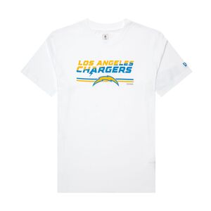 newera LA Chargers NFL Sideline 2023 Third Down White T-Shirt - White - Size: L - male