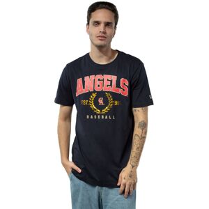 newera California Angels Gold Leaf Navy T-Shirt - Blue - Size: M - male