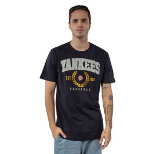 newera New York Yankees Gold Leaf Navy T-Shirt - Blue - Size: XL - male