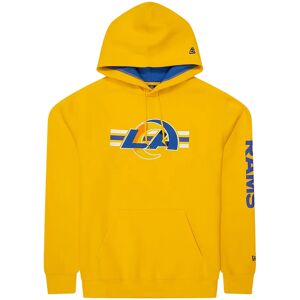 newera LA Rams NFL Sideline 2023 Third Down Yellow Oversized Pullover Hoodie - Yellow - Size: S - male