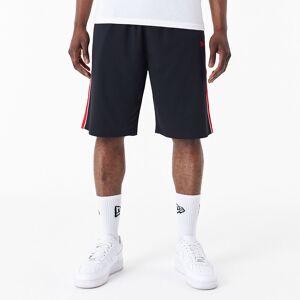 newera New Era Panel Black Shorts - Black - Size: S - male