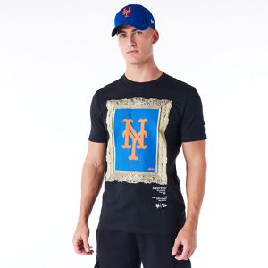 newera New York Mets Curated Customs Black T-Shirt - Black - Size: S - male