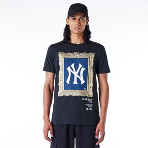 newera New York Yankees Curated Customs Black T-Shirt - Black - Size: XL - male
